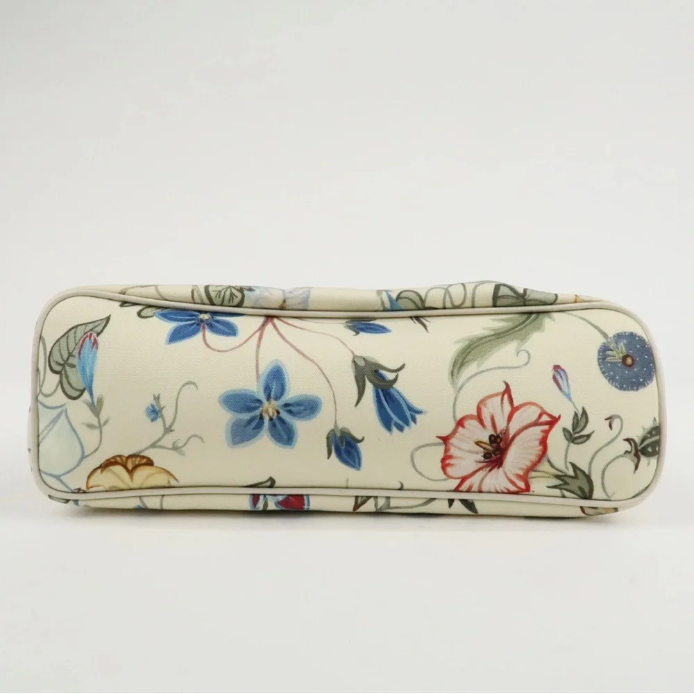 Gucci Cream Floral 2 way Satchel - Picture 7 of 10